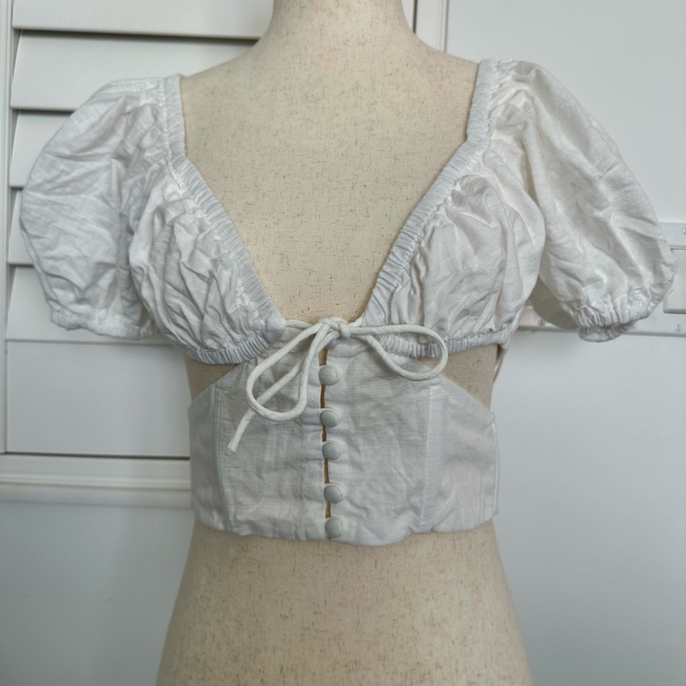 Sabo Skirt White Top
